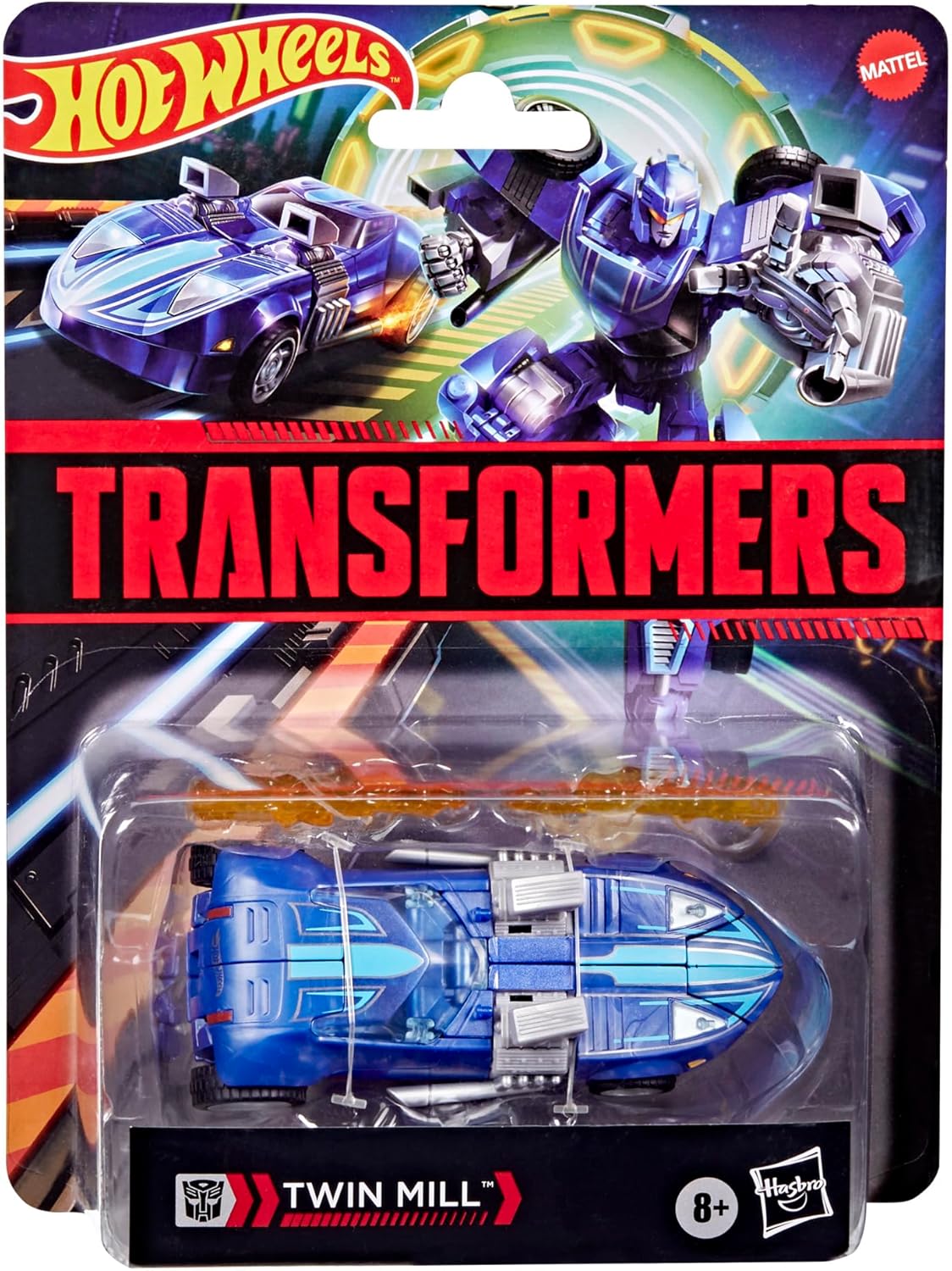 トランスフォーマー ✖️ホットウィール コラボ フィギュア 「ダブルエンジン」 Transformers Collaborative Hot Wheels 5 Inch Action Figure Deluxe