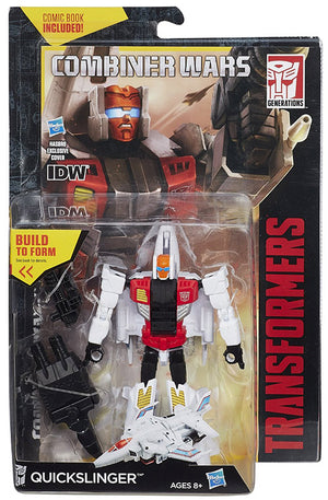 Transformers Combiners Wars 6 Inch Action Figure Deluxe Class Exclusive - Quickslinger