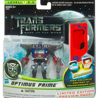 Transformers Dark Of The Moon 3 Inch Action Figure Preview Series - Optimus Prime with 3D Glasses