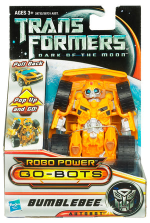 Transformers Dark of the Moon 4 Inch Action Figure Robo Power - Bumblebee Go-Bots