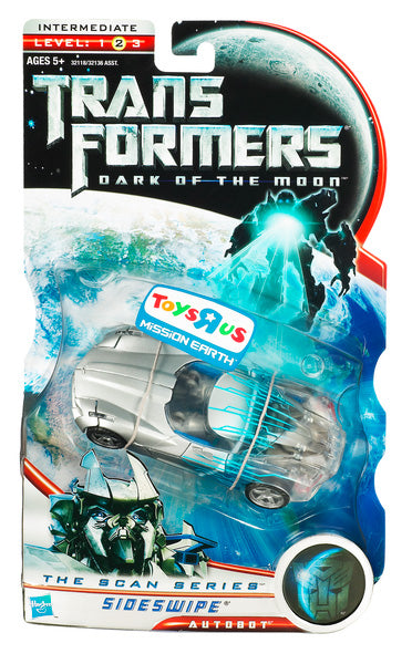 Transformers Dark of the Moon 6 Inch Action FIgure The Scan Series - Sideswipe Half Translucent Exclusive