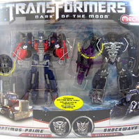 Transformers Dark of the Moon 7 Inch Action Figure Voyager Class 2-Pack - Optimus Prime vs Shockwave Exclusive