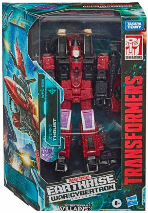 Transformers Earthrise 6 Inch Action Figure War For Cybertron Deluxe Class - Thrust Reissue