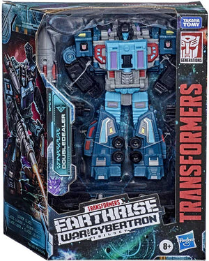 Transformers Earthrise War For Cybertron 8 Inch Action Figure Leader Class - Doubledealer #23