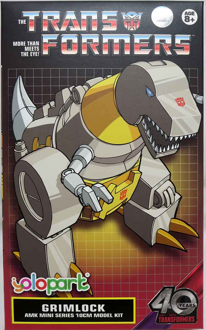 Transformers Generation 1 4 Inch Model Kit AMK Mini Series - Grimlock ...