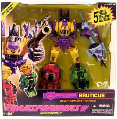 Transformers Generation 2 11 Inch Combined Action Figure Exclusive - Bruticus Set