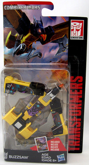 Transformers Generation Combiner Wars 4 Inch Action Figure Legends Class Wave 5 - Buzzaaw (Sub-Standard Packaging)