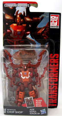 Transformers Generation Combiner Wars 4 Inch Action Figure Legends Class Wave 5 - Chop Shop (Sub-Standard Packaging)