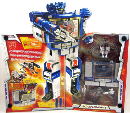 Transformers Generation 1 Exclusives Action Figures: Soundwave