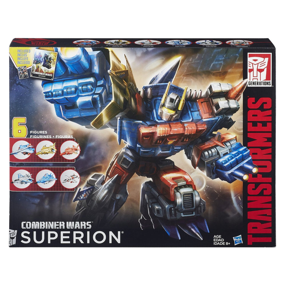 Transformers Generations Set Transformers Generations 6 Inch Action Figure Box Set - Superion Gift ...