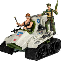 Transformers Generations Collaborative 3.75 Inch Scale Action Figure - Kup Triple T with Sgt Slaughter & Leatherneck