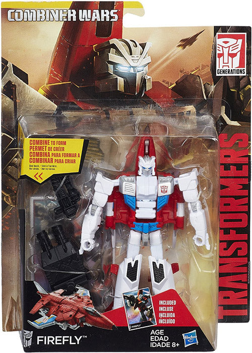 Transformers Generations Combiner Wars 6 Inch Action Figure Deluxe Class Wave 1 - Firefly (Builds Superion)