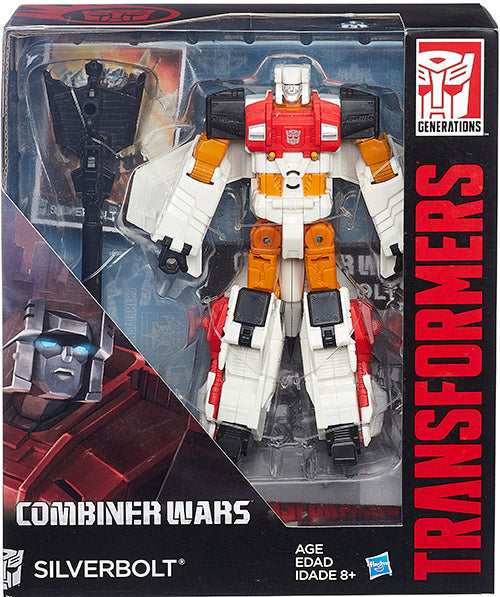 Transformers Generations Combiner Wars 8 Inch Action Figure Voyager Class Wave 1 - Silverbolt (Builds Superion)