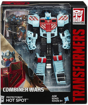 Transformers Generations Combiner Wars 8 Inch Action Figure Voyager Class Wave 3 - Hot Spot (Builds Defensor)