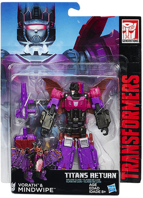 Transformers Generations Titans Return 6 Inch Action Figure Deluxe Class - Mindwipe