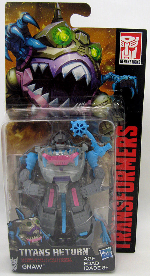 Transformers Generations Titans Return 4 Inch Action Figure Legends Class - Gnaw