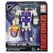 Transformers Generations Titans Return 8 Inch Action Figure Voyager Class - Blitzwing