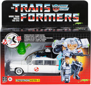 Transformers Ghostbusters 6 Inch Action Figure Deluxe Class - Ectotron Ecto-1 2024 Reissue