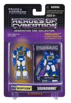 Transformers Heroes Of Cybertron 3 Inch Mini Figurine - Soundwave