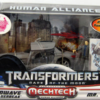 Transformers Dark Of The Moon 6 Inch Action Figure Human Alliance Series - Soundwave with Laserbeak & Mr. Gould