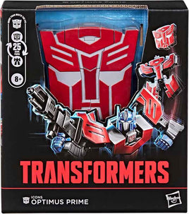 Transformers Icons 7 Inch Action Figure Voyager Class - Optimus Prime Logo Symbol