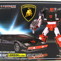 Transformers Japan 6 Inch Action Figure Masterpiece Series - Sideswipe G2 Re-Colored MP-12G