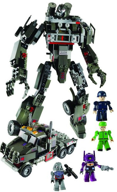 Transformers Kre-O 308 Pieces Lego Style Action Figure Deluxe Set
