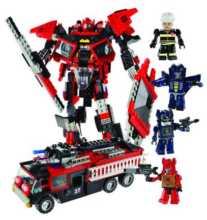 Transformers Kre-O 381 Pieces Lego Style Action Figure Deluxe Set