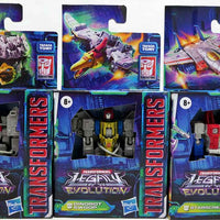 Transformers Legacy Evolution 3.5 Inch Action Figure Core Class Wave 4 - Set of 3 (Scarr - Swoop - Starscream)