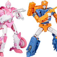 Transformers Legacy 6 Inch Action Figure Deluxe Class 2-Pack - Erial and Dion (War Dawn) SDCC 2023