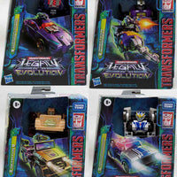 Transformers Legacy Evolution 6 Inch Action Figure Deluxe Class Wave 7 - Set (Bombshell - Strongarm - Detrius -Striker)