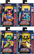 Transformers Legacy United 6 Inch Action Figure Deluxe Class (2024 Wave 2) - Set of 4 (Gears-Chromia-Shard-Bumblebee)