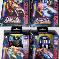 Transformers Legacy United 6 Inch Action Figure Deluxe Class (2024 Wave 3) - Set of 4
