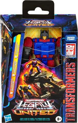 Transformers Legacy United 6 Inch Action Figure Deluxe Class (2024 Wave 4) - (Quake - Heater - Tiptop)