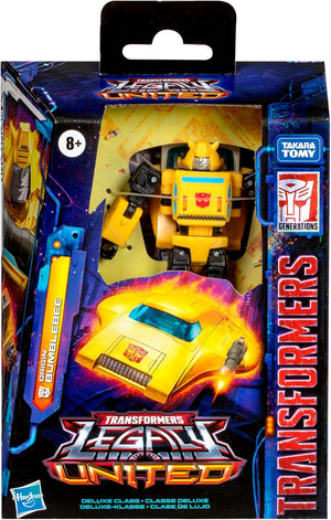 Transformers Legacy United 6 Inch Action Figure Deluxe Class (2025 Wave 1) - Origin Bumblebee