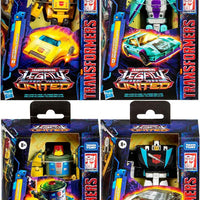 Transformers Legacy United 6 Inch Action Figure Deluxe Class (2025 Wave 1) - Set (Bumblebee-Cosmos-Wheeljack-Breakdown)