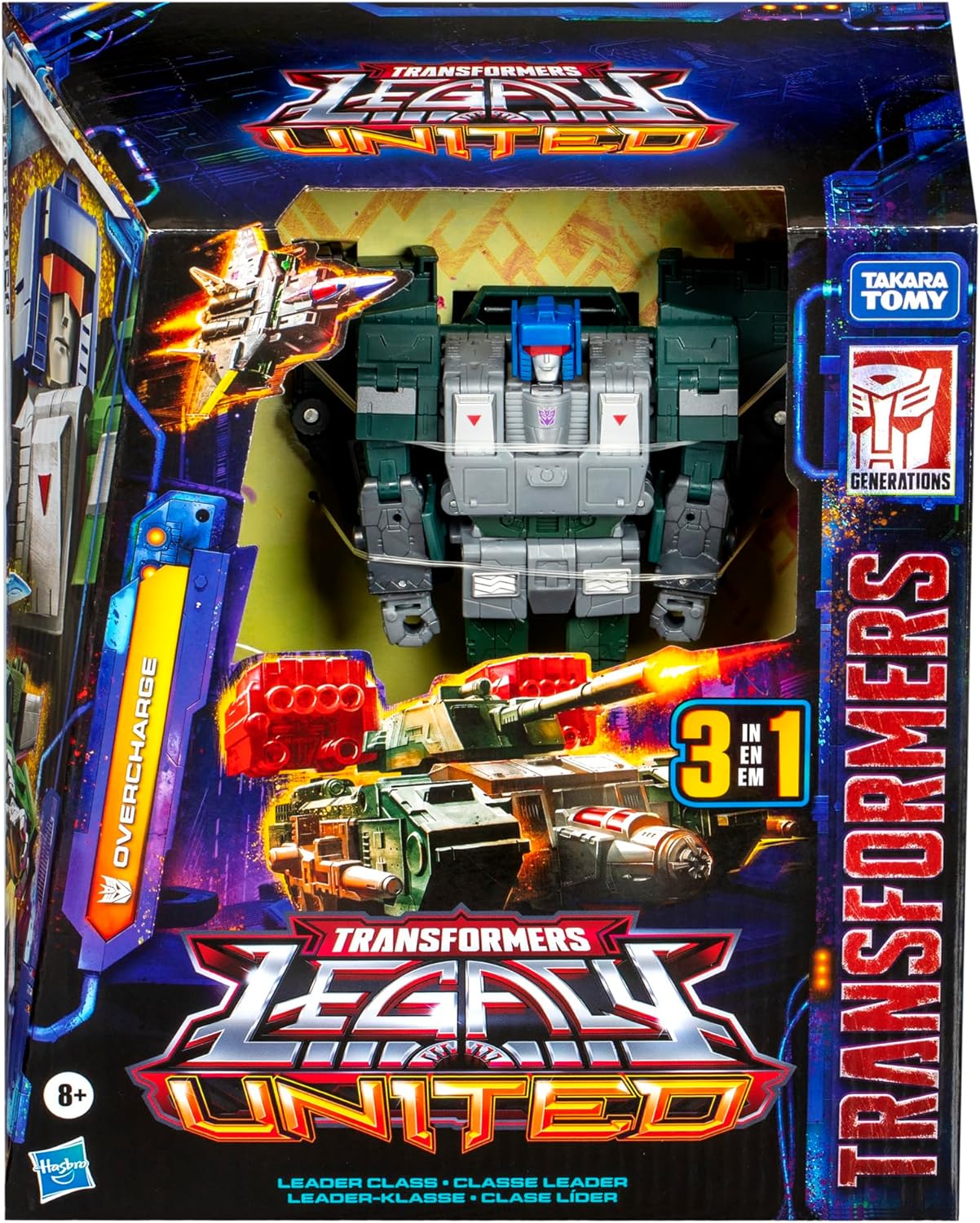 その他ブランド / Transformers Legacy United Box Transformers Legacy United 8 Inch Action Figure Leader Class (2025