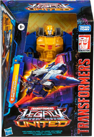 Transformers Legacy United 7 Inch Action Figure Voyager Class (2024 Wave 4) - Metalhawk