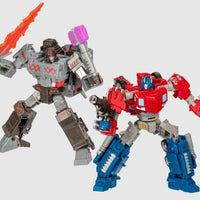 Transformers Legacy United 7 Inch Action Figure Voyager Class Exclusive - Fractured Friendship 2-Pack