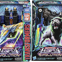 Transformers Legacy Evolution 7 Inch Action Figure Voyager Class Wave 6 - Set of 2 (Dirge - Leo Prime Black)