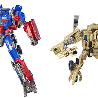 Transformers Movie Studio Series 7 Inch Action Figure Voyager Class - Set of 2 (Optimus #32 & Bonecrusher #33)