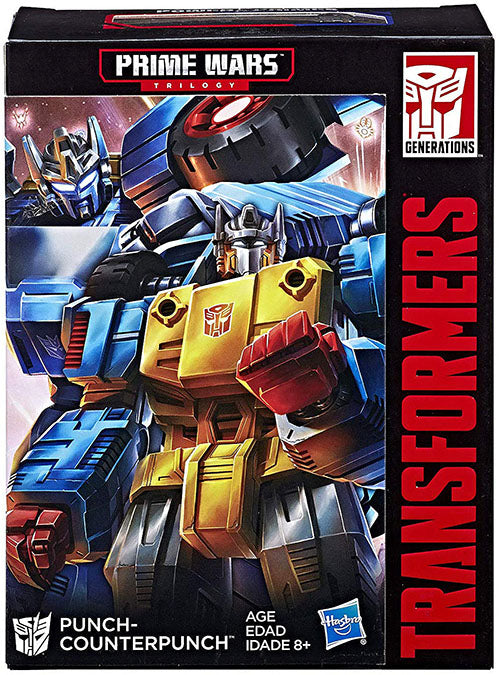 Transformers Power of the Punch-Counterpunch and Prima Prime - Deluxe Transformers Power of the Punch-Counterpunch and Prima Prime - Deluxe