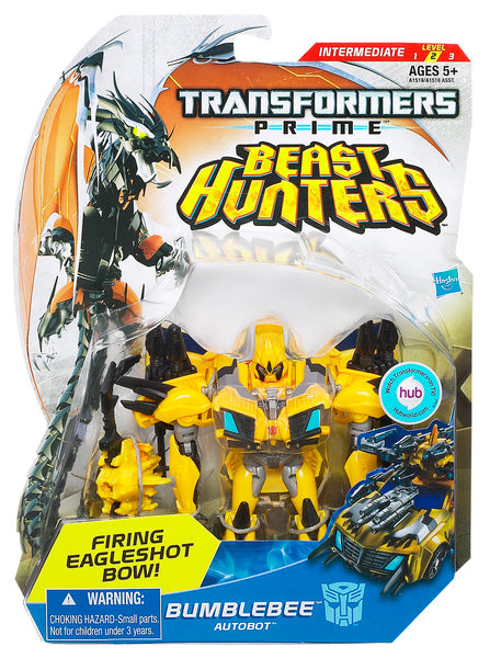 Transformers Prime Beast Hunters 6 Inch Action Figure (2013 Wave 1) - Bumblebee (Sub-Standard Packaging)