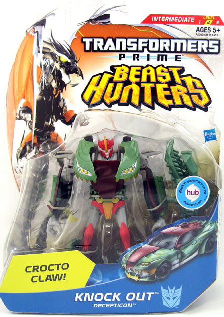 Transformers Prime Beast Hunters 6 Inch Action Figure Deluxe Class Wave 4 - Knockout