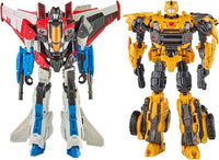 Transformers Reactivate 6 Inch Action Figure Deluxe Class 2-Pack - Starscream & Bumblebee