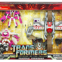 Transformers Revenge Of The Fallen 6 Inch Action Figure Box Set - Shanghai Showdown (Skids - Mudflap - Demolisher)