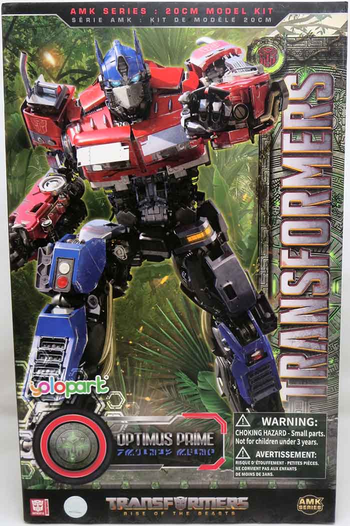 Transformers Rise Of The Beasts Inch Model Kit AMK Series Optimus Prime