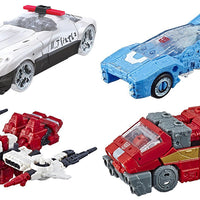 Transformers Siege War For Cybertron 6 Inch Action Figure Deluxe Class - Set of 4 (Ironhide - Chromia - Prowl - Six Gun)