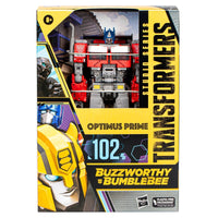 Transformers Studio Series Buzzworthy Bumlebee 7 Inch Action Figure Voyager Class Exclusive - Optimus Prime #102