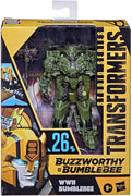 Transformers Studio Series Buzzworthy 5 Inch Action Figure Deluxe Class - WWII Bumblebee #26